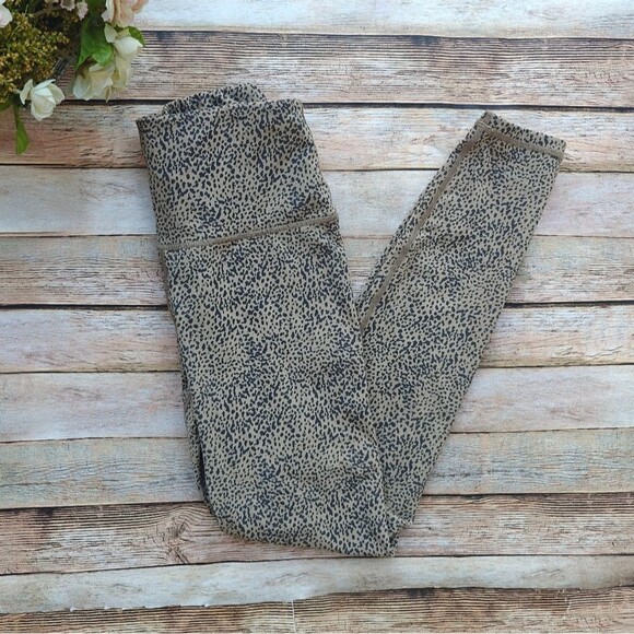 Varley Cheetah Print High Waist Leggings Size XS - Picture 1 of 10